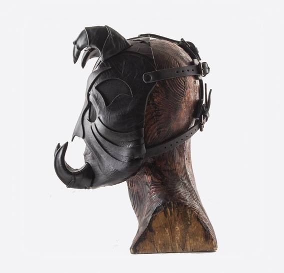 Mr. Clawhorn Art Leather Mask