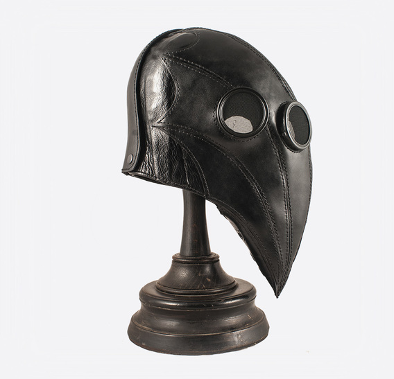 ΣΑΛΩΜΗΣ bag Black Plague Doctor Art Leather Mask