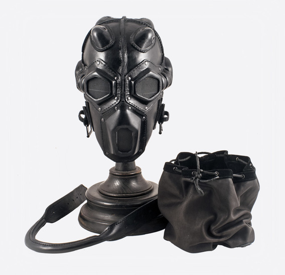 ΣΑΛΩΜΗΣ bag Deathwisher Leather Gas Mask