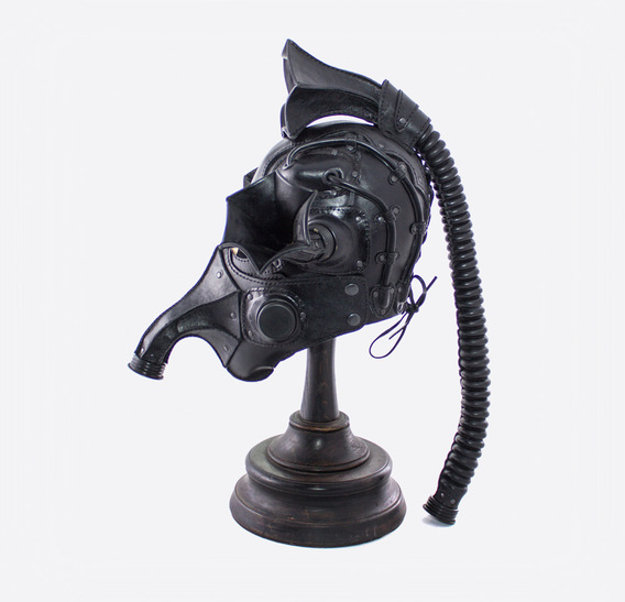 Mosquito Steampunk Leather Art Gasmask