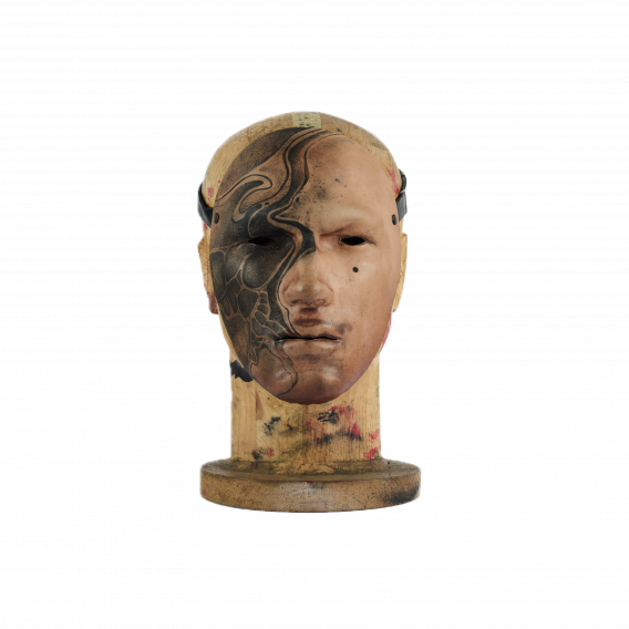 NEUTRAL TATTOED MAN MASK