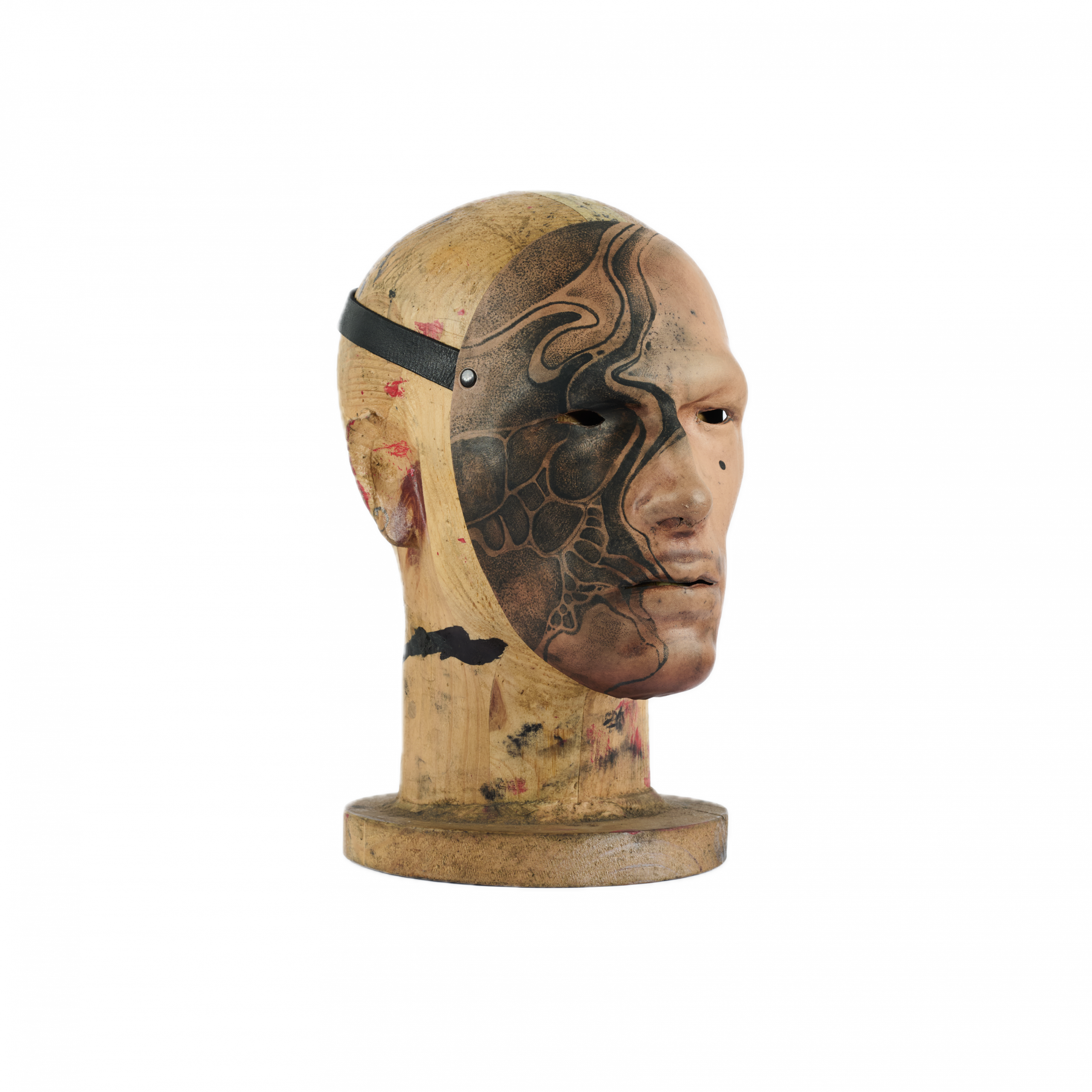 NEUTRAL TATTOED MAN MASK